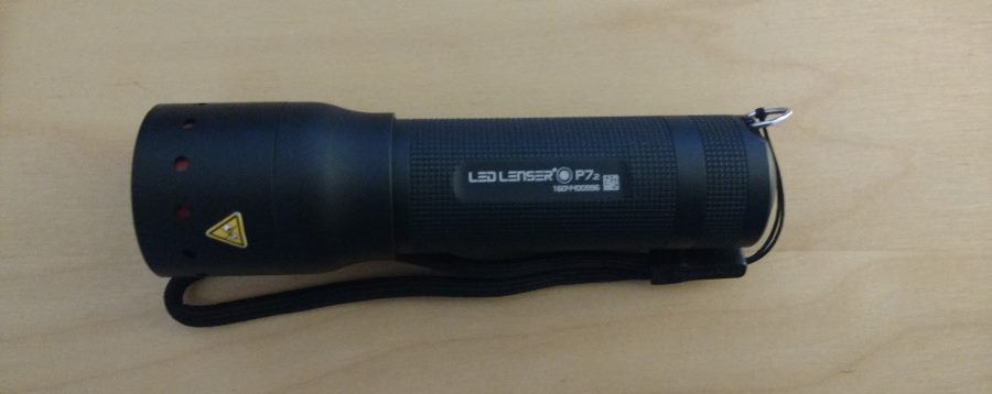 Die Ledlenser P7.2 LED Taschenlampe