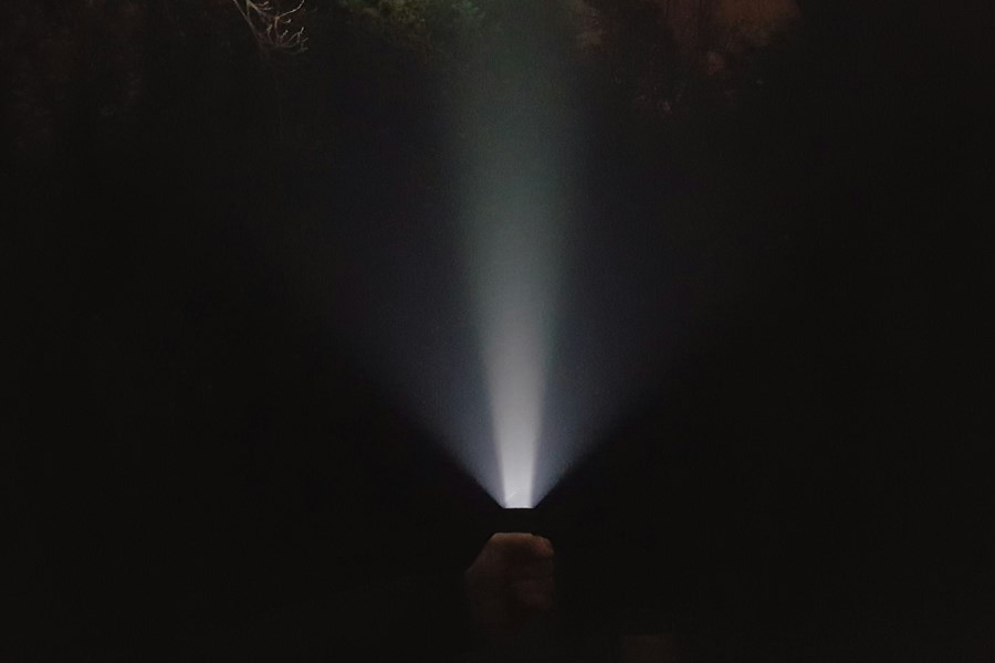 Olight R50 Pro Seeker Beamshot