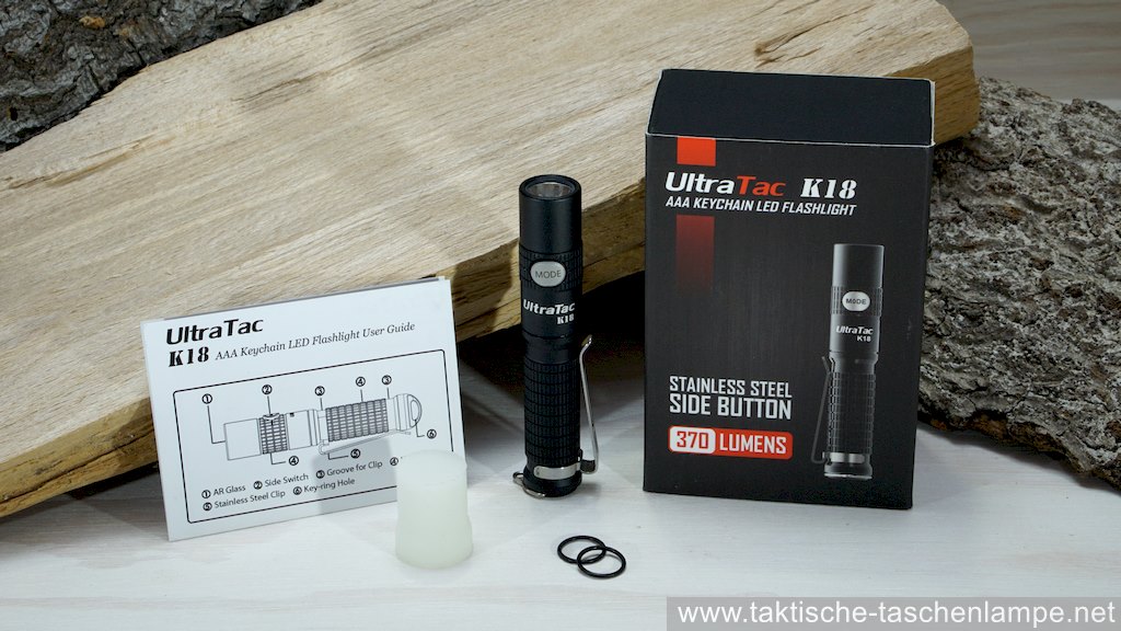 UltraTac K18 Mini Taschenlampe