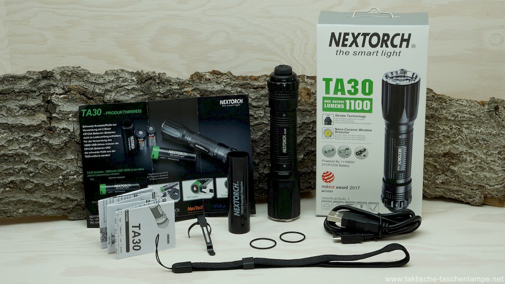 Nextorch TA30 Taktische Taschenlampe