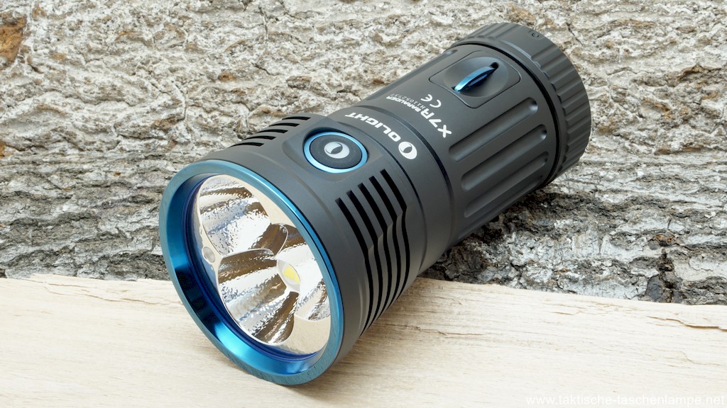 OLIGHT X7R Marauder Taschenlampe 12000Lumen 6Leuchtmodi GD 380M Leuchtweiter 