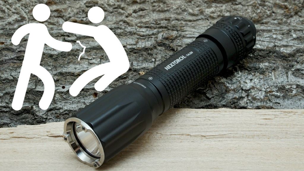 Selbstverteidigung mit einer Taktischen Taschenlampe