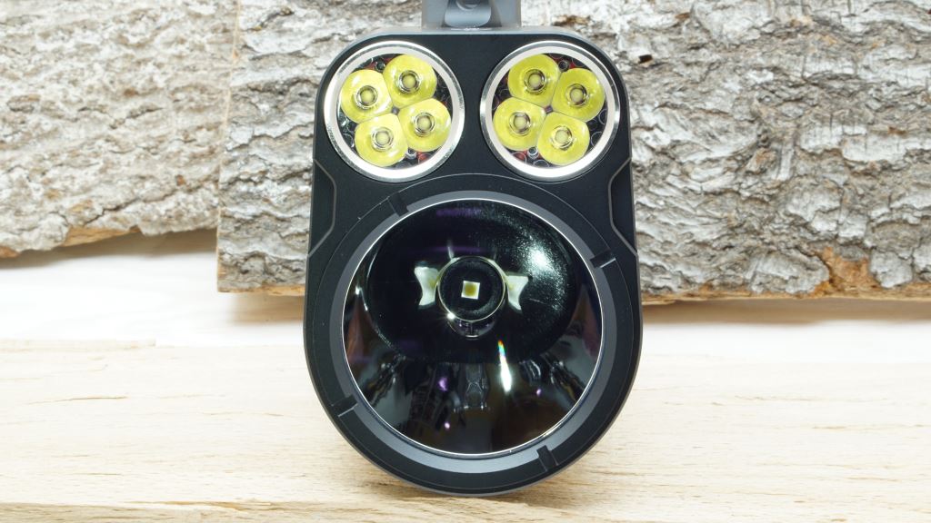 Manker MK39 Ranger LED Taschenlampe mit Flooder und Thrower Reflektoren